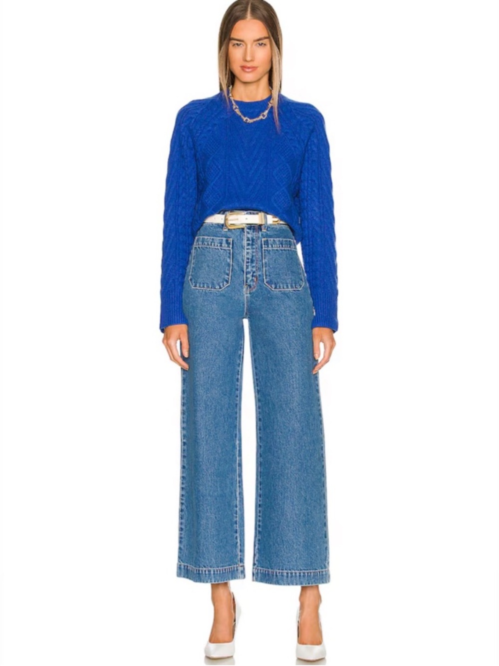 Rolla's Sailor High Rise Wide Leg Jeans Size 29 - Picture 2 of 15